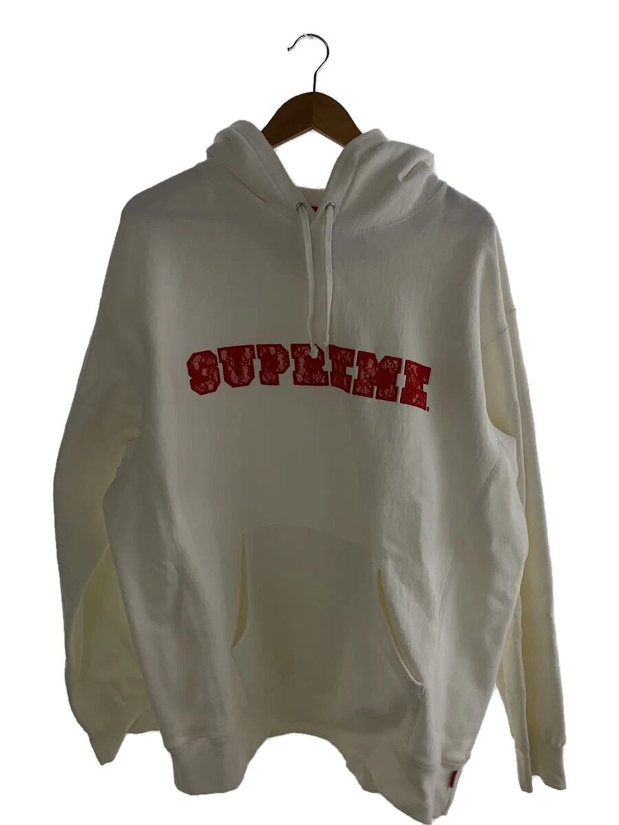 Sweat à capuche Supreme blanc XL occasion