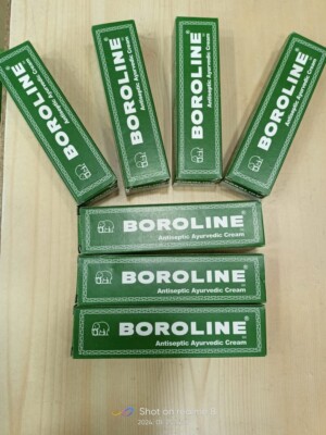 Boroline Ayurvedic Cream Pack.Of 7*20 gr free shipping