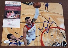 Willy Hernangomez Signed Autographed 8x10 Photo Spain Basketball Star JSA
