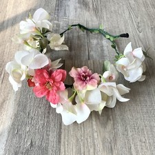 Handmade Flower Crown Hair Wreath Floral Garland