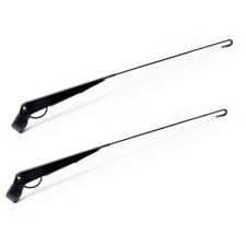 Adatto per Nissan Frontier D22 Pickup 1998 00 04 Nero L+R Bracci Tergicristallo Metallo