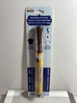 Marvy Uchida Deco Fabric Paint Parker Opaque - Brown #6