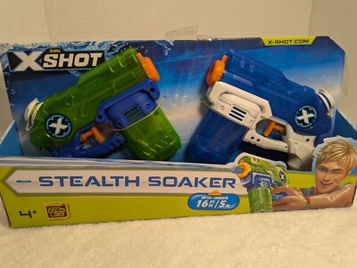 New zuru x shot Stealth Soaker 2 Pack Water gun  New 
