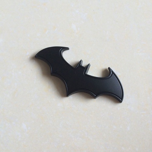3D Metal Chrome Batman Emblem Badge Sticker Decal Decor Car Exterior Accessories - Picture 13 of 13