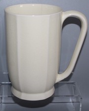KEITH MURRAY WEDGWOOD TALL RIBBED BODY MOONSTONE TANKARD / MUG  (LOT 1) A/F