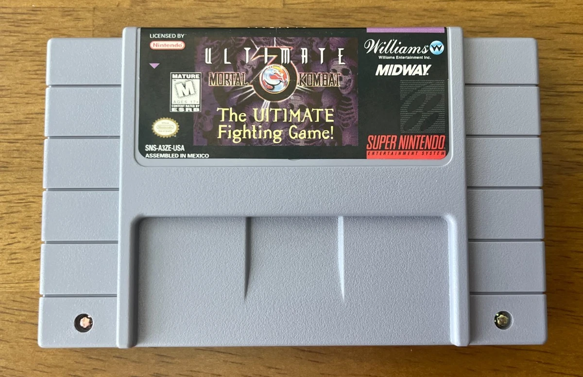 Nintendo SNES Ultimate Mortal Kombat 3 Video Games for sale | eBay