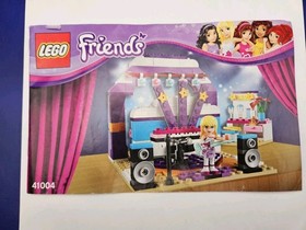 Lego Friends 41004 Pop Star Dressing Room 99% COMPLETE w Manual NO BOX