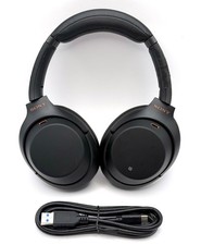 Sony WH-1000XM3 Noise-Cancelling Wireless Bluetooth Headphones *Cracked, READ!*