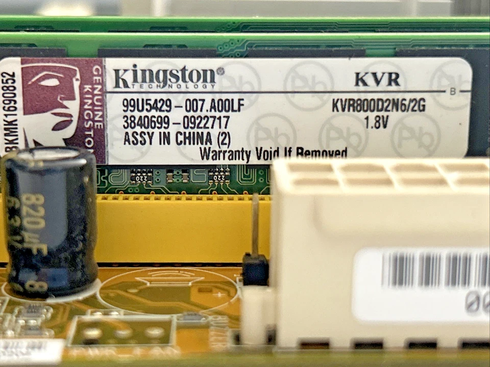 Scheda Madre ASUS P5LD2-X/1333 + CPU Intel Core 2 Duo E7200 + 4GB RAM Kingston - Immagine 4 di 4