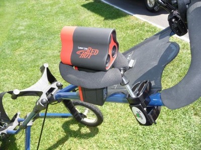Caddie Buddy Laser link Golf Cart Mount for Redhot, Quickshot and Switch Rangefi