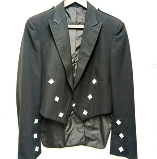 Vintage SAINTHILL LEVINE 'Prince Charles Coatee' Kilt Jacket Chest 38". CG N25