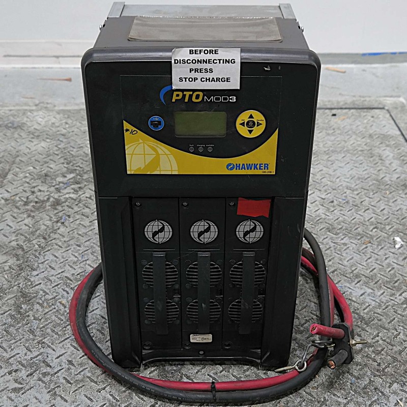 Hawker PTO MOD3 Forklift Battery Charger 24/36/48V 3-Phase 480VAC PTOM3-48C-180Y