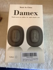 Damex Replacement Ear Pad Cushions Pair, White, for Apple AirPods Max