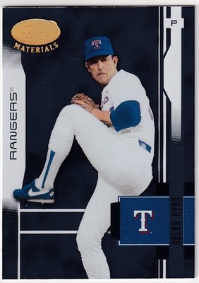 2003 LEAF CERTIFIED MATERIALS BASEBALL NOLAN RYAN TEXAS RANGERS #191 z6870-9