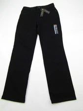 Lee Classic Straight Leg Jeans Womens 6 Short Black Denim High Rise Slims NWT