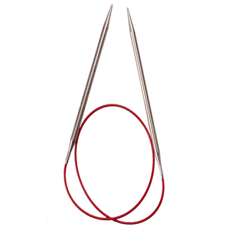 Chiaogoo Rundstricknadel RED LACE Edelstahl 1,50-9,00 mm Länge 40-80 cm