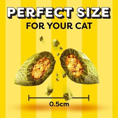 DREAMIES Cat Treats with Catnip Flavour 350g MegaTub ( 2 Pack ) - Picture 7 of 10