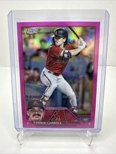 2023 Topps Chrome - Corbin Carroll #95 Pink Refractor (RC)