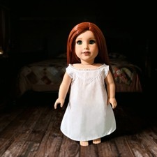 Civil War Historical Chemise ONLY Undergarments in White Cotton for 18  Dolls