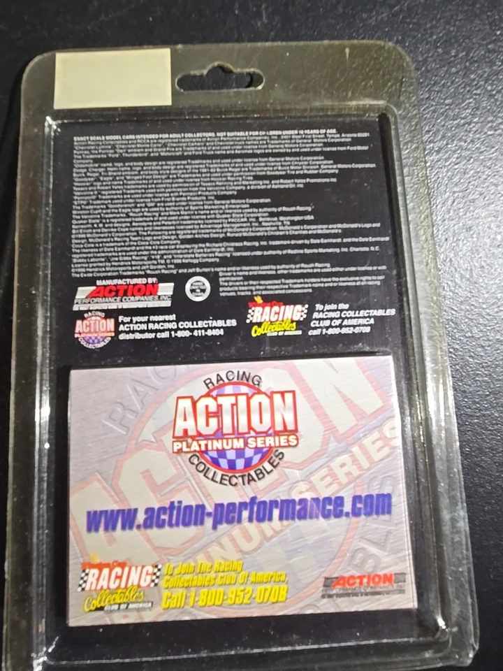 1997 Acción 1:64 Diecast #3 Ricky Rudd Piedmont Monte Carlo Foto 4 de 4