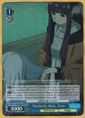 Frieren, Beyond Journey's End  (Weiss Schwarz,  SFN/10B-E099S) SR  English  Fern