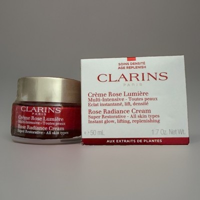 Clarins Super Restorative Rose Radiance Day Cream Anti-Pollution 1.7 oz