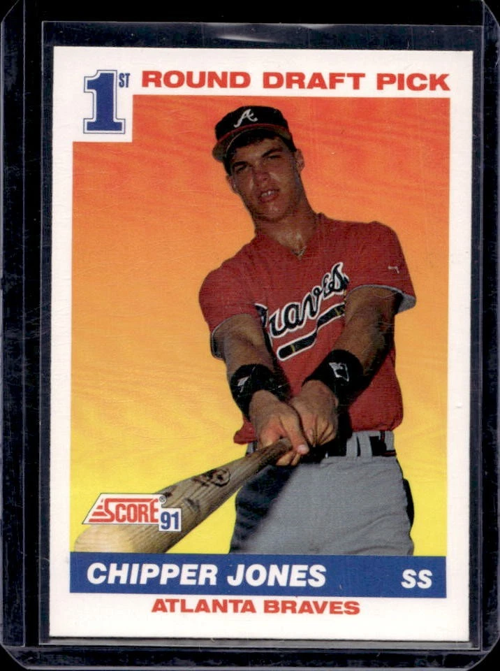 Chipper Jones trading card