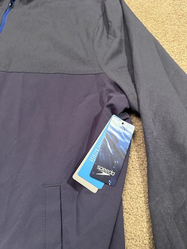 Speedo Tech Warm Up Jacke belüftet gefüttert feuchtigkeitsableitend Herren Gr. 2XL - Bild 3 von 8