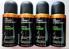 (4) Tahoe Premium Fragrance Body Spray Designer Imposters 4oz