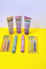 Crayola Bath Fun Set Finger Paint Soap Bathtub Crayons Body Wash Pens Kids