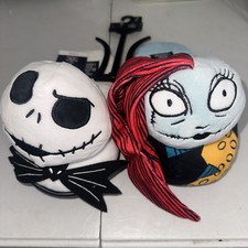 Disney Jack Sally Slippers Women's Size 5/6 Nightmare Before Christmas NEW