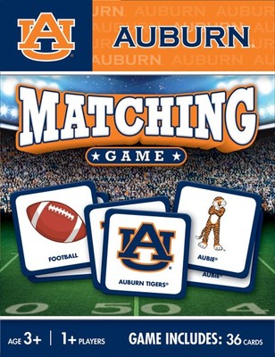 MasterPieces - Auburn Tigers - Officially Licensed NCAA Matching Card Game
