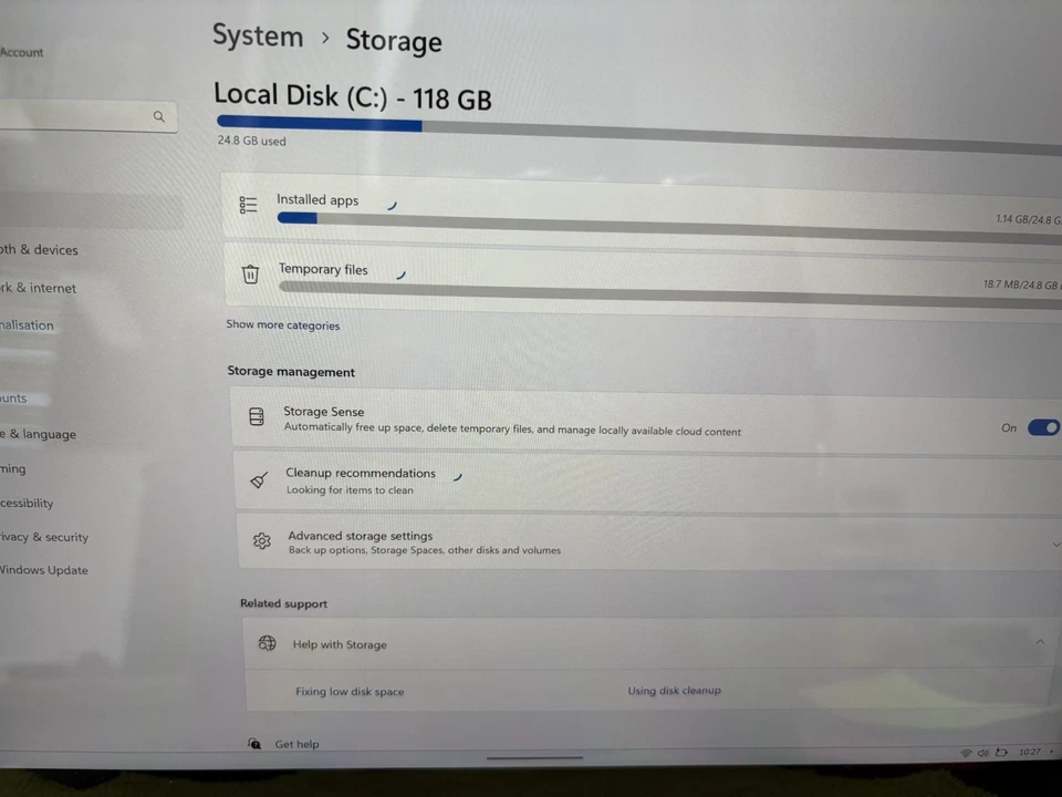 Microsoft Surface Pro 4 12.2” Intel Core m3 4GB RAM 128GB SSD LCD Pixel Line - Image 2 of 4