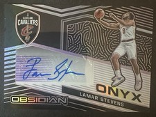 2020-21 Obsidian Lamar Stevens Onyx Rookie Auto Purple Etch 74/75 Grizzlies
