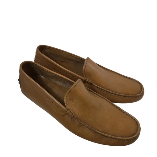 TOD’S Mocassino mocassino uomo Todd gallese in pelle marrone taglia 7 5