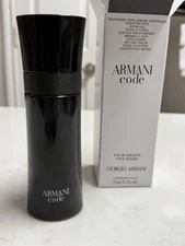 Giorgio Armani Code Pour Homme Eau De Toilette Spray 2.5 oz 75ml Men Cologne EDT