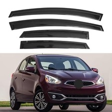 Ig Window Visors Fit For 2014-2024 Mitsubishi Mirage Hatchback Out-channel Rain