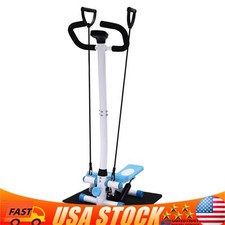 Stepping Exercise Machine Home Gym Full Body Workout Stepper w/ Elastic Bands