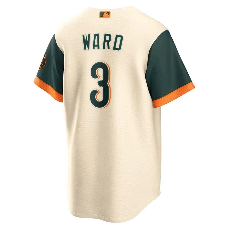 Men's Orioless Cream 2026 City Connect Stadium All Printed Baseball Jersey