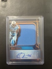 2025 Panini Silhouette Brian Orakpo Tennessee Titans Patch Auto /49 #SA-BOO