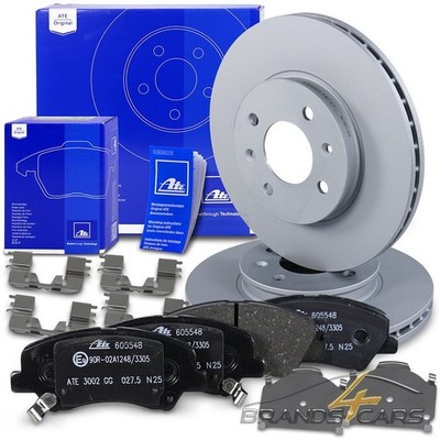 ATE BREMSSCHEIBEN Ø256 +BELÄGE VORNE FÜR HYUNDAI ACCENT 5 I20 GB KIA RIO 4 YB