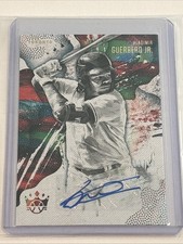 2019 Diamond Kings Vladimir Guerrero Jr DK Signatures RC AUTO #d 42/49 Blue Jays