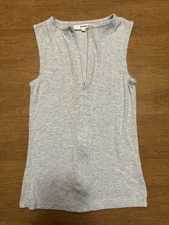 Joah Brown Invisible Zip Tank M/L grey 