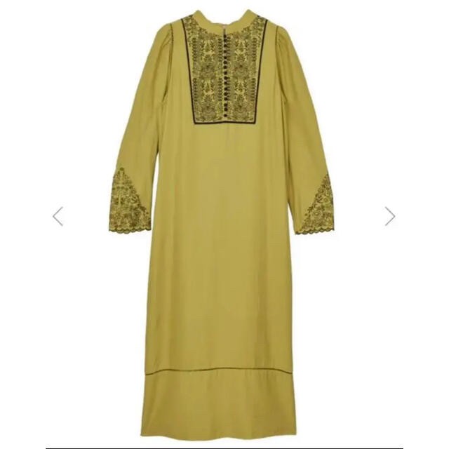 AMERI ELFIN EMBROIDERY CAFTAN DRESS - image 6