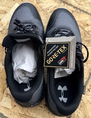 Under Armour Charged Bandit Trail GORE-TEX  Size 10 Shoes Black 3022784-004