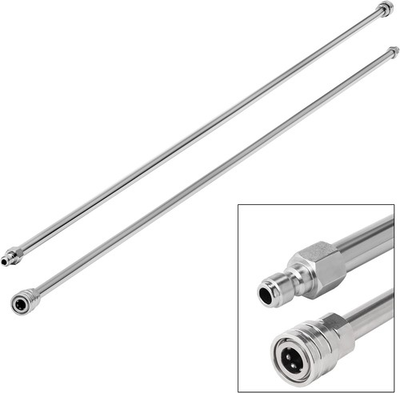 #ad 120 Inch 10Ft Pressure Washer Extension Wand Stainless Steel Pressure Washer W $48.70