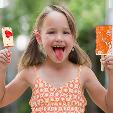 Set of 2 Ice Cream Palettes Mold, Cakesicle Molds Silicone, Cake Pop Mold,Sil...