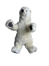 Hansa Walking Polar Bear Cub Realistic Stuffed Plush Animal Soft Toy No Tags
