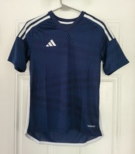 2 Adidas Large 13-14 Youth Soccer Football Jerseys Blue IC7463 Red IC7457 120