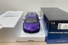 'RARE' 1/18 Autoart Lamborghini Aventador SVJ Viola Pasifae 79179